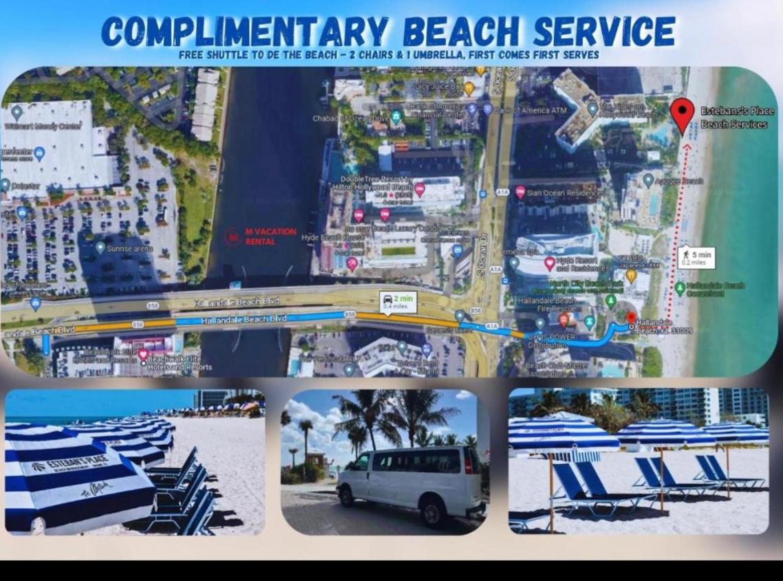 Ocean Views - Pool & Gym - Pet Friendly - Close To Beach Hallandale Beach Kültér fotó