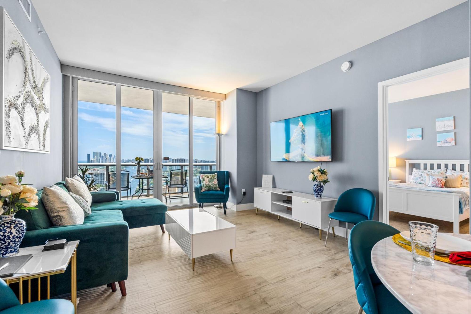 Ocean Views - Pool & Gym - Pet Friendly - Close To Beach Hallandale Beach Kültér fotó